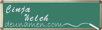 Cinja Welch Visitenkarte